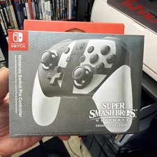 Nintendo Switch Pro Super Smash Bros Ultimate Edition Controller Free Shipping!