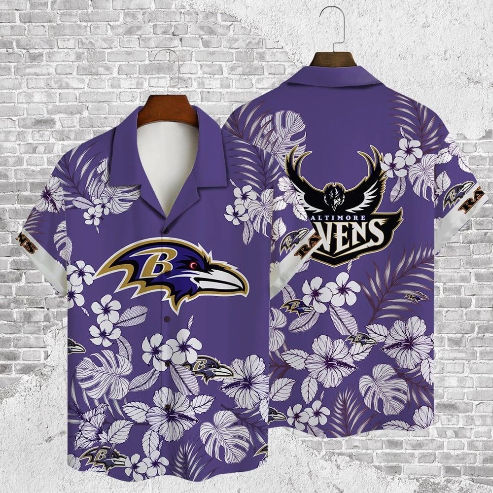 football Hawaiian Shirt For Edition Baltimore Ravens Gift For Fans