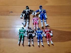 1993-1994 Vintage Power Ranger Action Figure Lot Of 7 Face Changeable & Larger