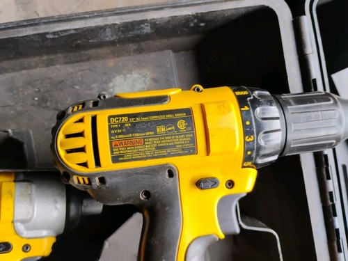 Lotto utensili Dewalt 18V DC720 trapano a percussione senza fili DC825 DW989 trapano a percussione - Foto 12 di 22