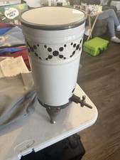 Vintage Porcelain Gas Heater 16 12 Tall 6 12 Across Some Porcelain Dings