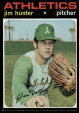 1971 Topps #45 Jim Hunter
