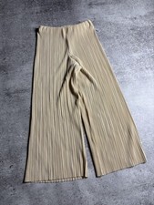 Vintage Issey Miyake Style Japanese Croped Baggy Beige Pants Size M unisex