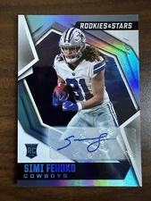 2021 Panini Rookies and Stars SIMI FEHOKO Rookie Auto  1/1 Cardinals