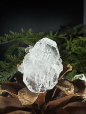 Clear Quartz Ring Jewelry, Unique handmade crystal ring  925 Silver Adjustable