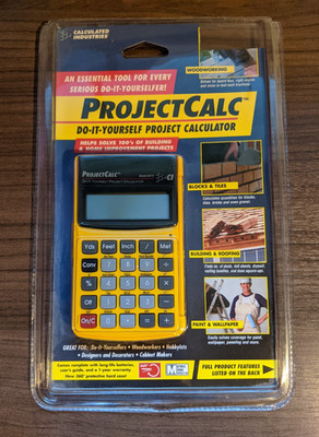 ProjectCalc Classic Project Calculator Calculated Industries 8503 New Sealed