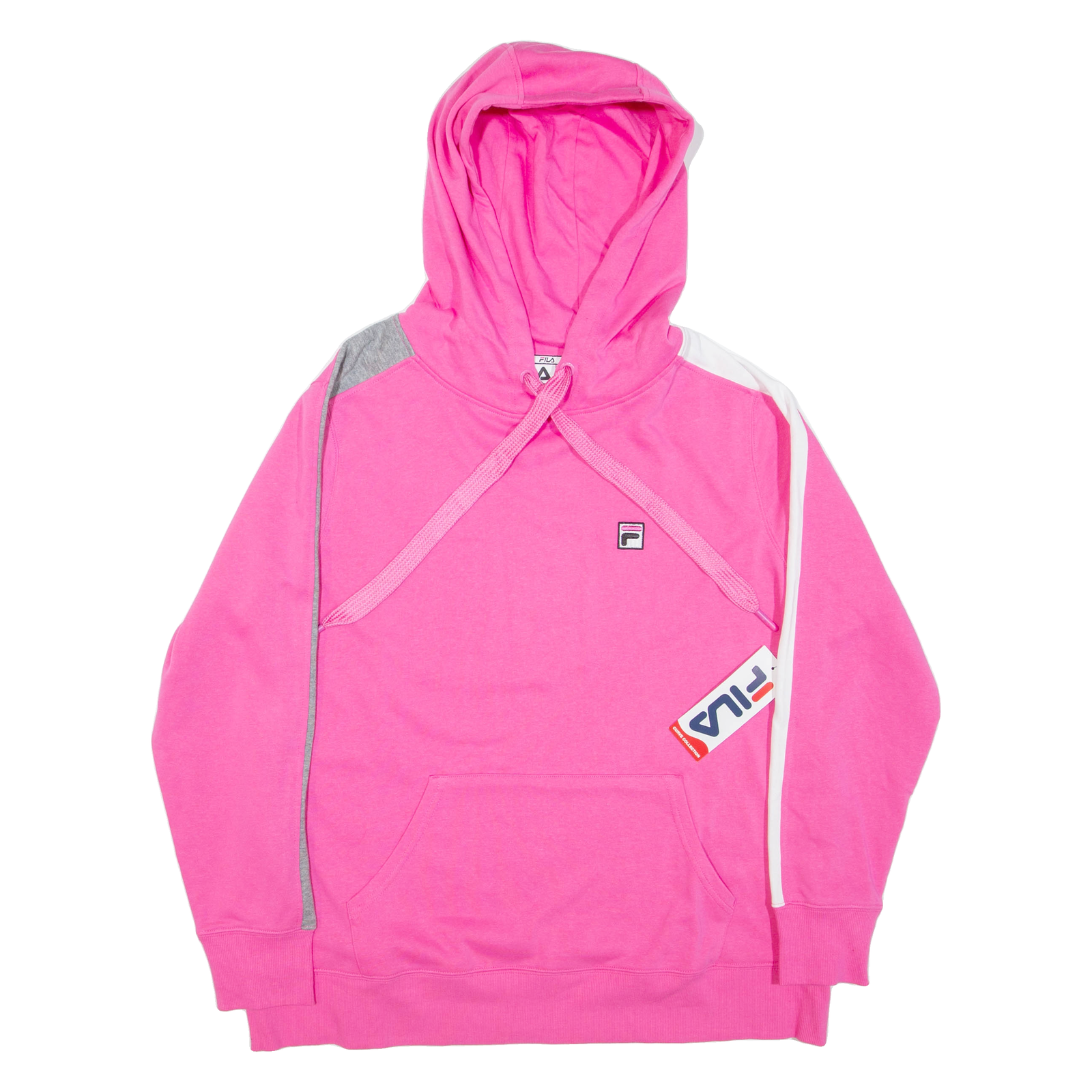Felpa con cappuccio FILA donna rosa XL