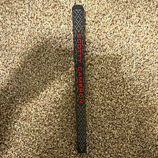 Scotty Cameron Rubber Golf Club Grip - Black/Red with Scotty Cameron Text