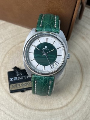 Zenith Malachite Stone dial ref 01-0080-500 | eBay