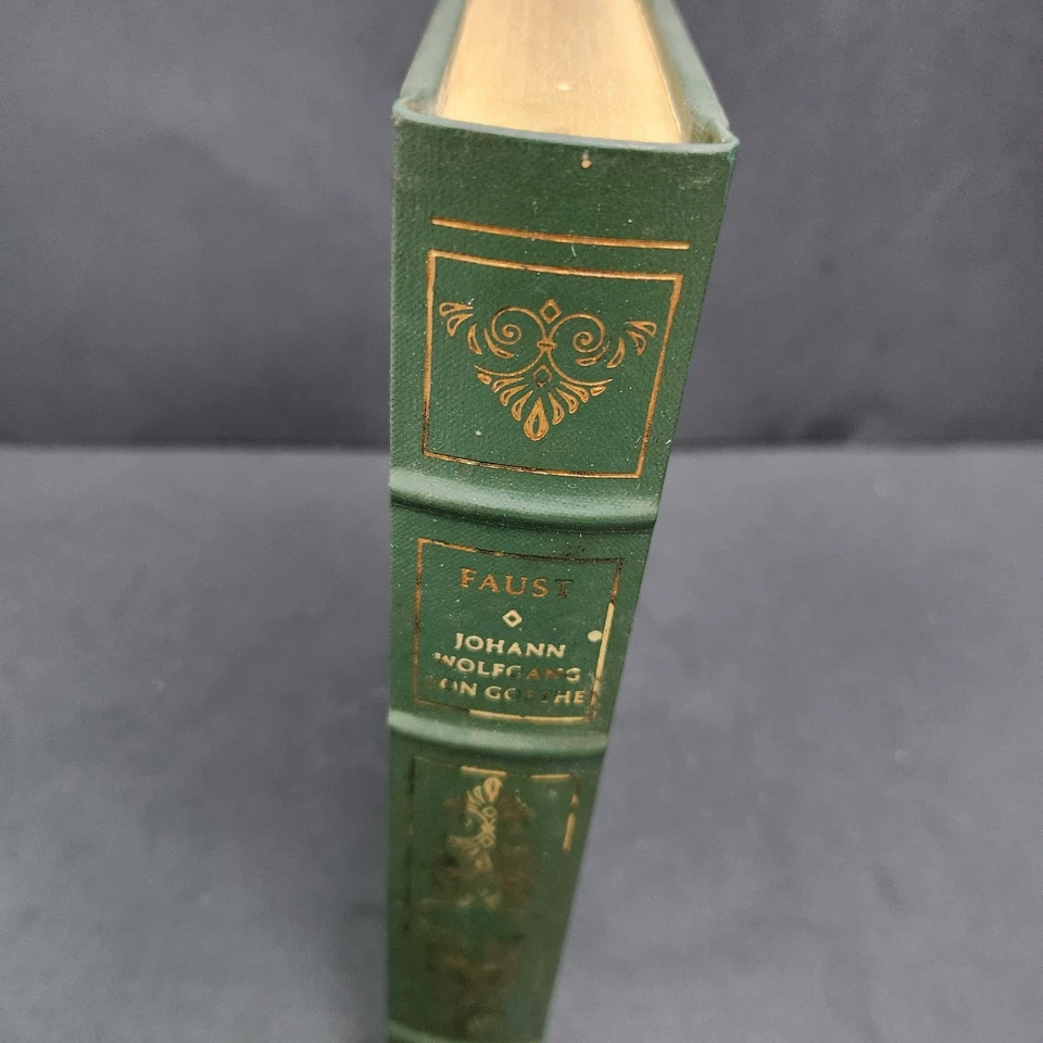 Franklin Library: FAUST by Johann Wolfgang Von Goethe Parts 1 and 2 - Imagem 3 de 4
