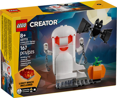 Celebration Series: 3. Luminous Ghost incl. Light Brick - LEGO 40772 - NEU