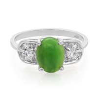 Cavill Ring Sterlingsilber 925 Chrysopras 1,14Ct Oval GrüN Damen Schmuck