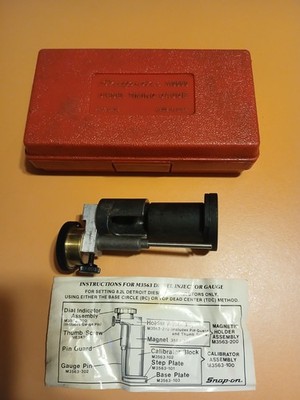 Snap On M3563 Diesel Timing Gauge Used See Pics