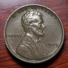 1909 VDB Lincoln Wheat Cent Penny VF XF EF Original Brown Sharp Details 1c Coin