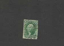 B67 USA scott# 13 imperf XF bargain no faults  sc# 13 cds lite cancel type 1
