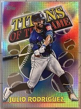 2026 Topps Series 1 - Titans of the Game Julio Rodriguez #TOG-20