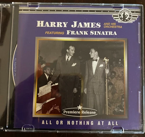 Harry James, Frank Sinatra, All Or Nothing at All, EX NM Condition CD, Slim Case