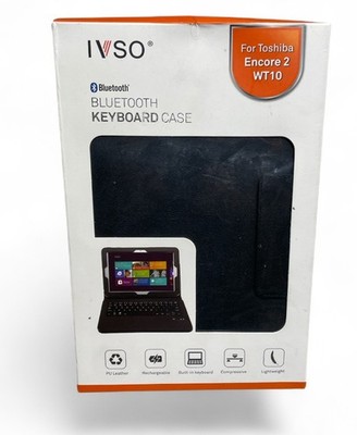 IVSO Bluetooth  Keyboard Case for Toshiba Encore 2 WT10 Tablet