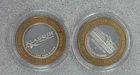 Lot of 2 Casino $10 Silver Strikes .600 per ounce of .999 each 1.20 ASW (A012)