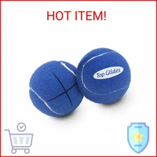 Top Glides Precut Walker Tennis Ball Glides (Dark Blue)