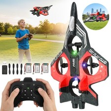 Remote Control Airplane RC Glider Plane 2.4G USB Rechargeable Foam for Adults