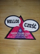 UK Girlguiding Gdansk Poland European Jamboree Blanket Badge 2020