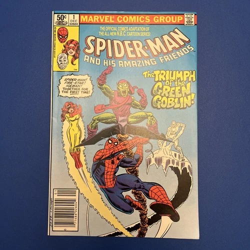 Spider-Man and his Amazing Friends #1 - 1st App Firestar Green Goblin cover NM