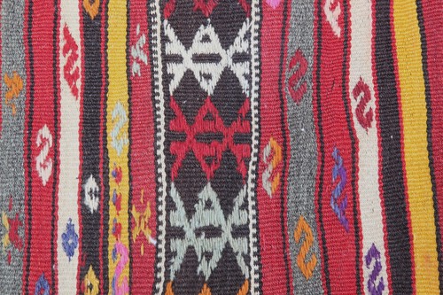 Vintage Turkish Handmade Kilim Çuval – Oversize Cushion & Home Decor - Picture 8 of 11