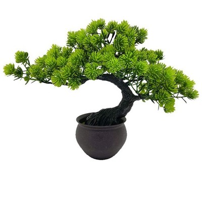 33cm Artificial Juniper Bonsai Tree Potted Japanese Zen Plant Home Decor