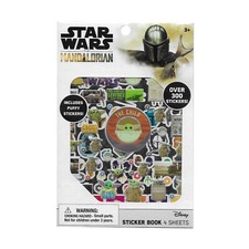 Star Wars The Mandalorian Sticker Book 4 Sheets Over 300 Stickers