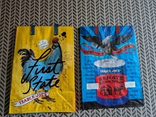2LOT Delaware & Washington DC  - Trader Joe's Reusable Shopping Bag 6 Gallon NWT