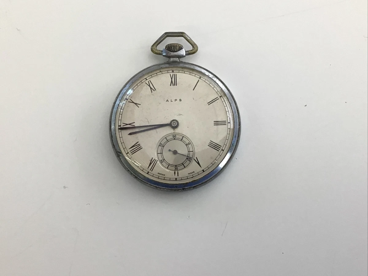 Alps classical pocket best sale watch