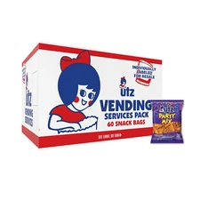 Utz Party Mix – 1 Oz. Bags (60 Count) Tasty Snack Mix of Corn Tortilla, Nacho To