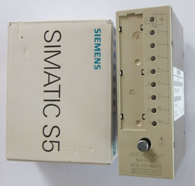 Siemens Simatic S5 Digital Input Module Eingabe 6ES5 421-8MA12 NEU in OVP