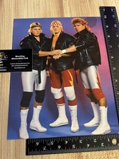 Owen Hart Brian Pillman original Stampede Wrestling Promo Photo WWF WWE vintage