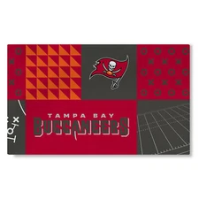 Northwest NFL Tampa Bay Buccaneers Colorblock Washable Area Living Rug, 36 X 60"