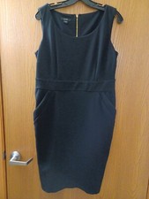 Alfani "Little Black Dress" Sleeveless Gold Back Zipper Sz 12