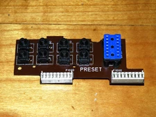 Tandberg 3001 3011 preset switch replacement kit