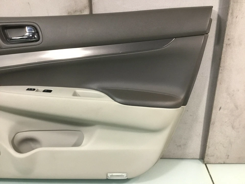 Panel de moldura interior de puerta delantera derecha Infiniti G37 sedán 12-13 OEM E P Foto 3 de 4