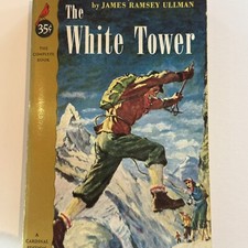 RARE The White Tower By James Ramsey 1952 Ullman Paperback Cardinal Edition