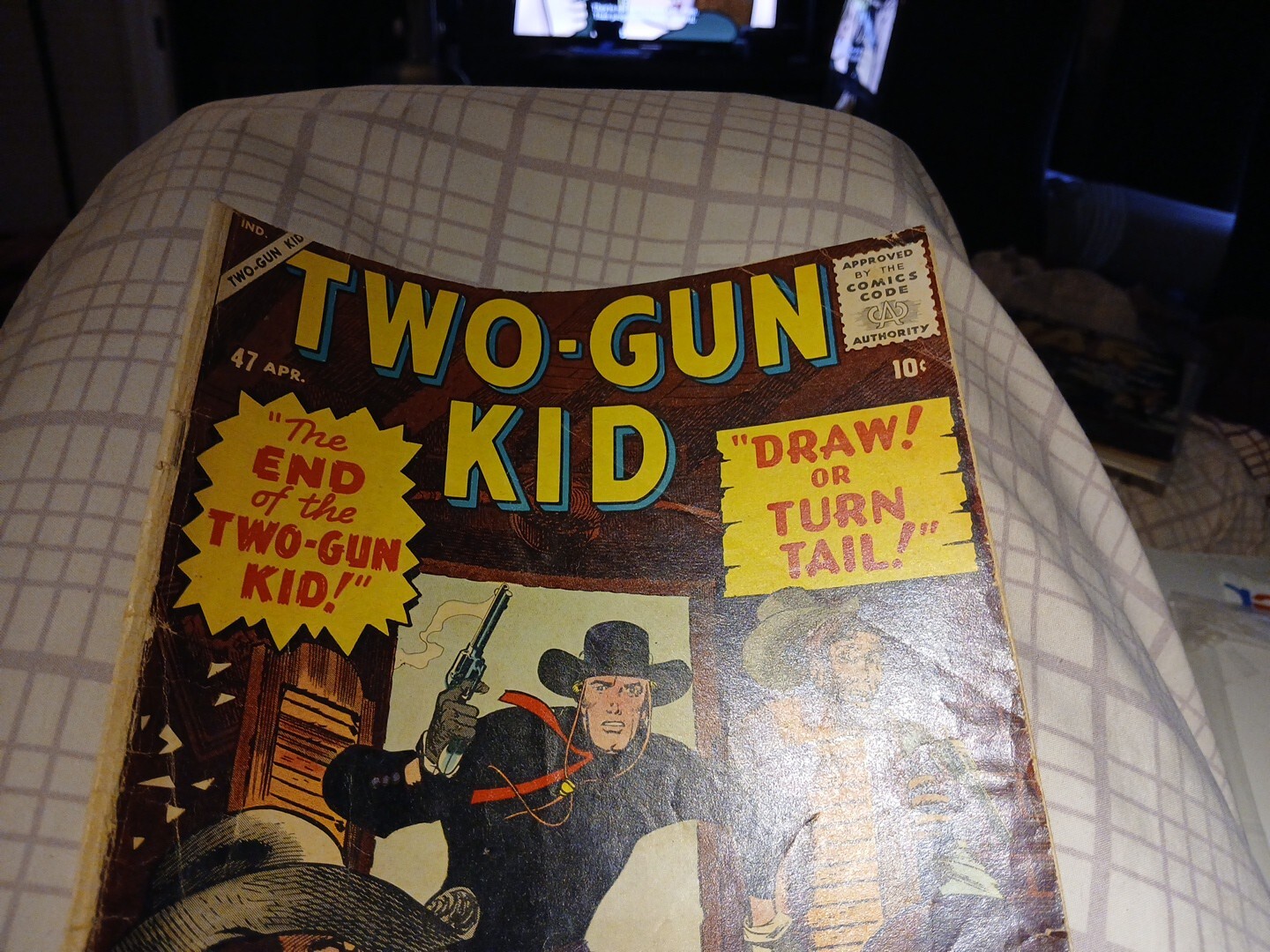 Two-Gun Kid #47 Marvel Atlas 1959 Jack Davis gunfight cover Silver Age Stan Lee thumbnail 2