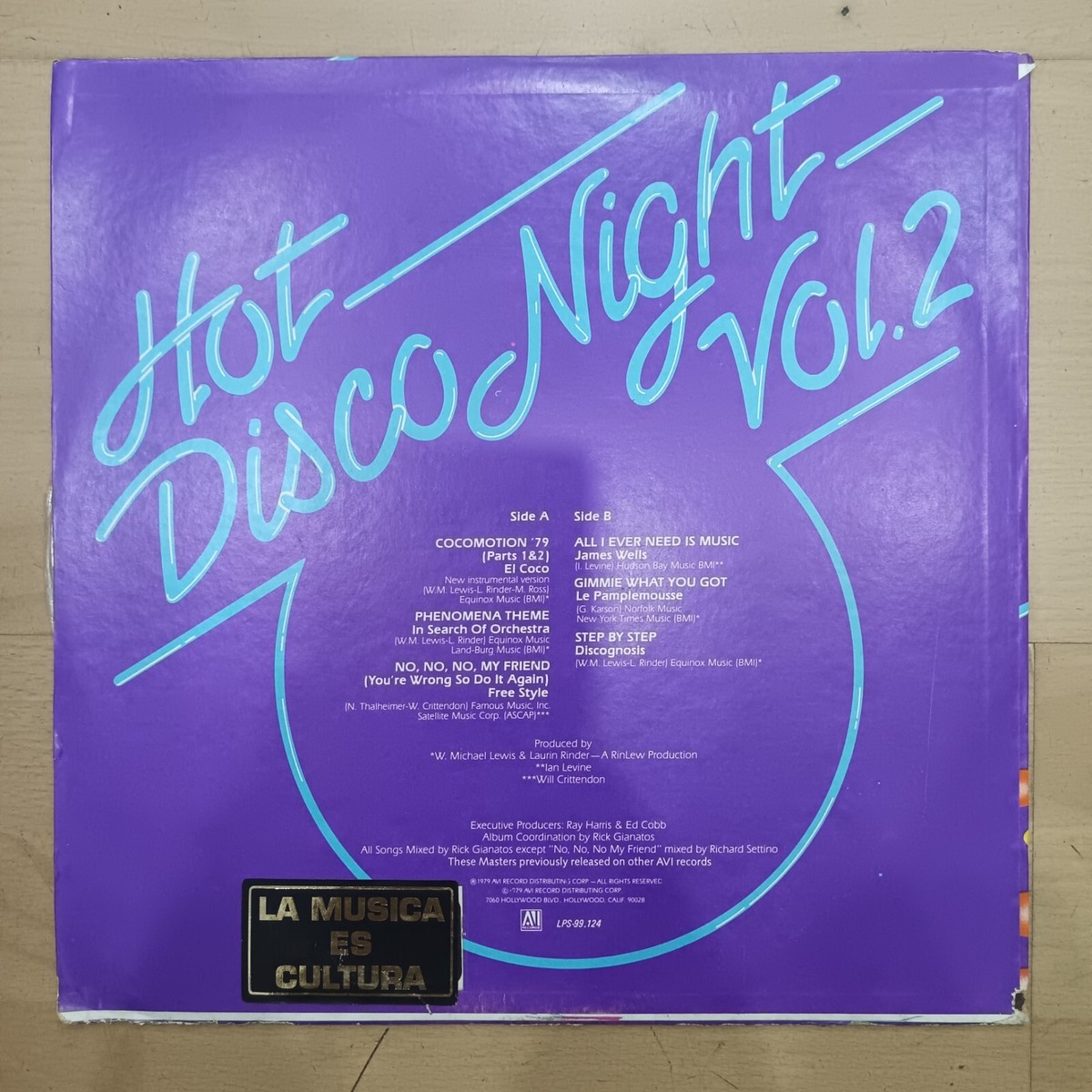 Discognosis - Hot Disco Night - Vol. 2 [1979] Vinyl LP Funk Disco