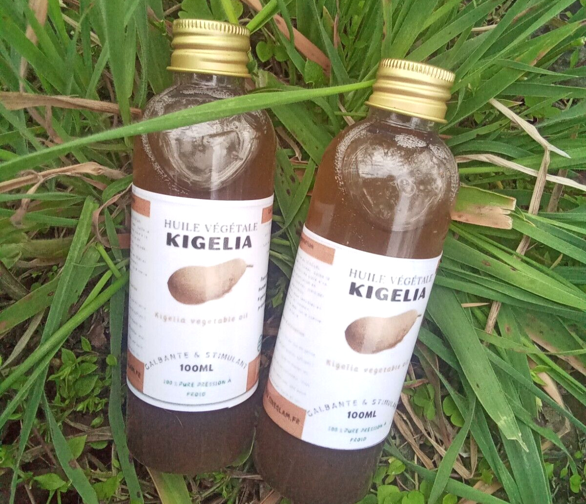Huile de Kigelia Africana contre le relachement cutane pour repulper la poitrine 200ml