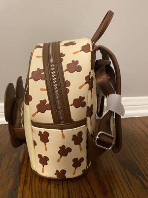 Loungefly Mickey Premium Bar Backpack & Ears Mickey Scented chocolate Ice Cream Bar Loungefly Mini  main image 4