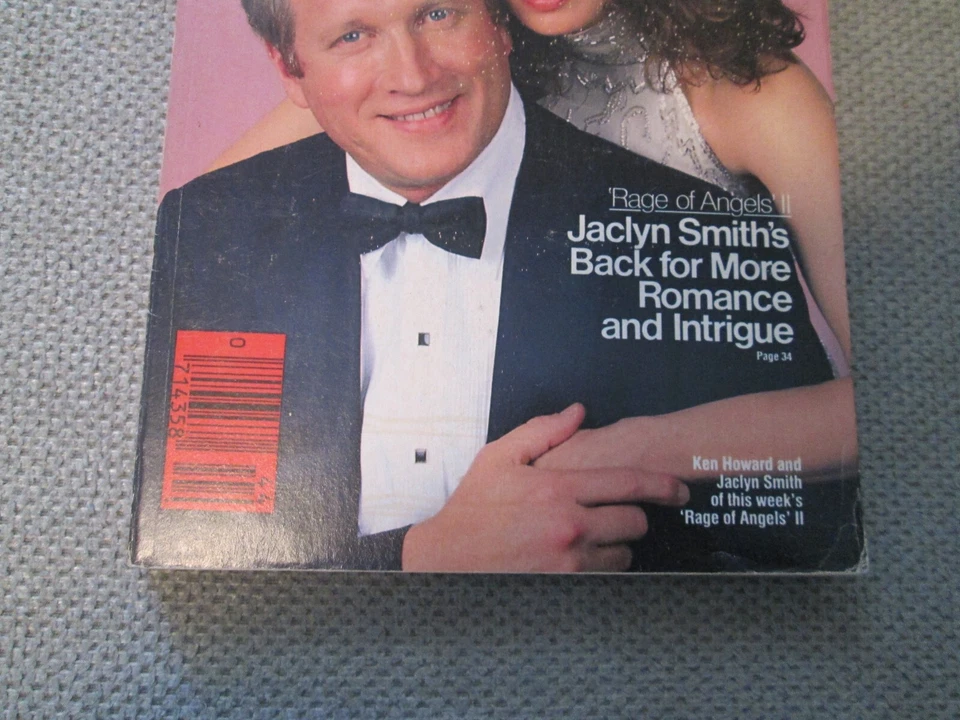 TV GUIDE 1986 November 1-7 Jaclyn Smith Ken Howard Rage Of Angels Pay cable War - Image 3 of 4