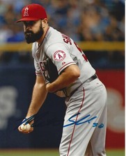 Matt Shoemaker autographed 8x10 Los Angeles Angels Free Shipping  #S587