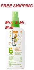Babyganics Natural Insect Repellent 6 Fl Oz (Deet Free) Spray