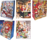 GeschenktüTen 24 X Medium WeihnachtstüTen Weihnachtsbeutel Geschenktaschen 7286