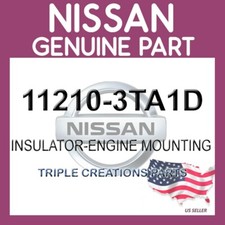 Genuine Nissan 11210-3TA1D Insulator-Engine Mounting 112103TA1D OEM