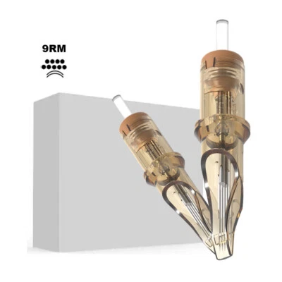 CHUSE Tattoo Nadeln 9RM 20pcs Steril Einweg Nadel Cartridge Needles Round Magnum 0.35